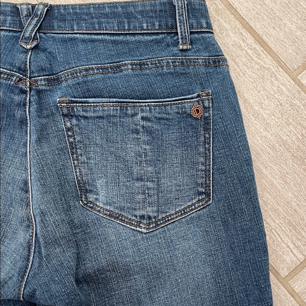 Democracy Dark Blue Straight Leg Jeans - Picture 4 of 4